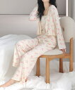 カップ付きキャミソール&ロングパンツ ルームウェア3点セット/アイモハ(aimoha)