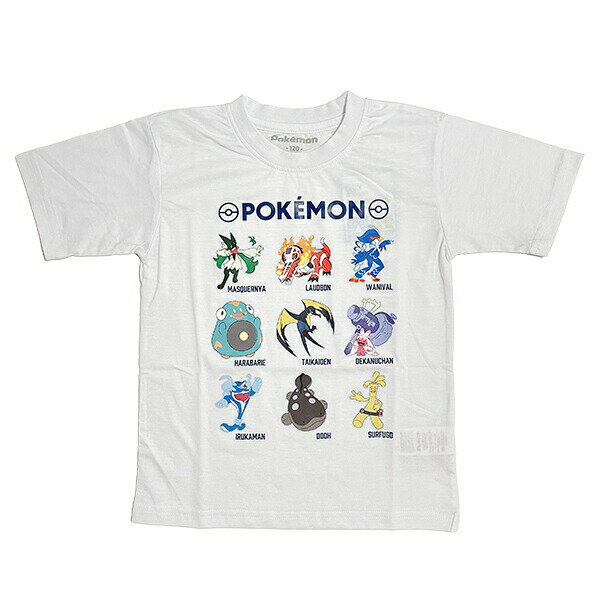 [型番:5050-100745]防蚊加工がされたポケットモンスターのキッズTシャツです。パルデア地方のポケモンがデザインされていてお子様も喜ぶこと間違いなし☆ホワイトとブラックの2色展開となりますのでご兄弟や仲良しのお友達とお揃いにするのもおすすめです♪【サイズ：120cm】【価格改定のお知らせ】こちらの商品は価格改定を実施させていただきます。お届けする商品についているタグが旧価格の場合がございますが現在表示されているサイト表示価格が正しい販売価格です。予めご了承いただきますよう、お願い申し上げます。 ■カラー：＊＊0cm×0cm×0cm※(　)で表記されている数字はヌードサイズです。ヌードサイズとは衣服を身につけない身体のサイズです。お客様ご自身の身体サイズと比較してお選びください。 ■素材： ポリエステル65％、綿35％ ■お手入： &nbsp;&nbsp;>>商品のお取り扱い方法 ■原産国：ポケットモンスター Tシャツ(120cm) パルデア地方 ホワイト キッズ ポケモン アパレル／パーフェクト・ワールド・トーキョー（Perfect World Tokyo）＊＊画面上と実物では、多少色具合が異なって見える場合がございます。