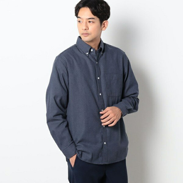 BROOKLYN OVERALL＜ブルックリンオーバーオール＞USAコットンボタンダウンシャツ／グランドパーク（Gra..