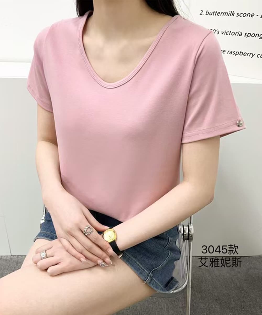 Other - Uネック美シルエットTシャツ／バニコ（Banico）