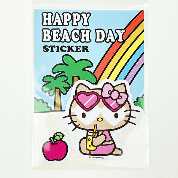 サンリオ ハローキティ 日焼け キティ ステッカー サングラス 文具 Sanrio／パーフェクト・ワールド・トーキョー（Perfect World Tokyo）のサムネイル