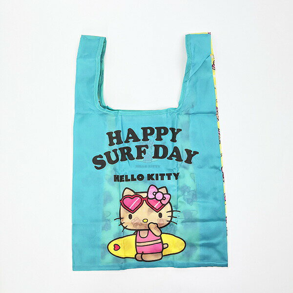 サンリオ ハローキティ 日焼け キティ エコバッグ(M) ミント Sanrio／パーフェクト・ワールド・トーキョー（Perfect World Tokyo）のサムネイル