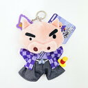クレヨンしんちゃん ぶりぶりざえもん ニッポンアート刺繍チャームつきぬいぐるみキーリング ぬいぐる/パーフェクト・ワールド・トーキョー(Perfect World Tokyo)