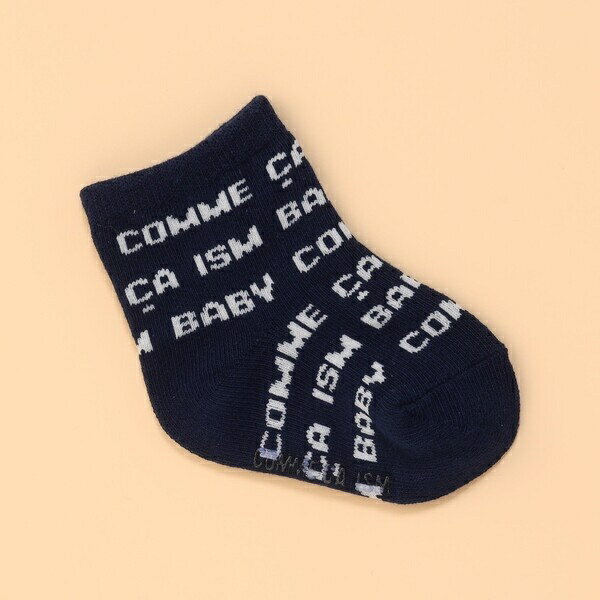ロゴ総柄ソックス／コムサイズム（COMME CA ISM）(4)