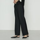 【セットアップ対応】ブライトリー ワイドパンツ/コムサ(COMME CA)