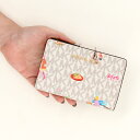JET SET TRAVEL MD BIFLD ZP CN WLLET ウォレット/マイケル・コース(Michael Kors)