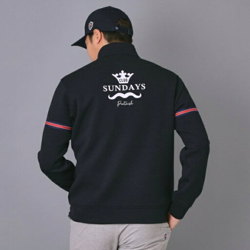 【新レーベル ADABAT NAVY】ライトスムーストラックブルゾン/アダバット(adabat) 【新レーベル ADABAT NAVY】ライトスムーストラックブルゾン/アダバット(adabat)