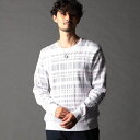 転換裏ボーダーニット/ニコルクラブフォーメン(NICOLE CLUB FOR MEN)