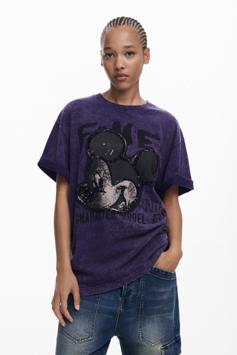 【3サイズ展開】ミッキー フェイム Tシャツ／デシグアル（Desigual）