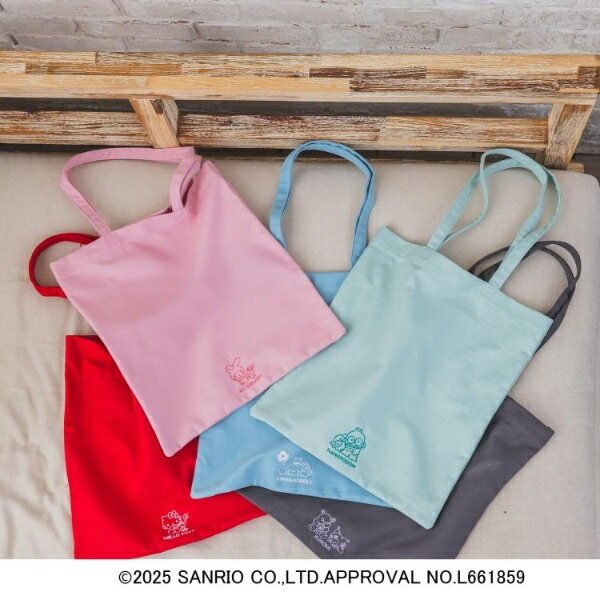 ＜サンリオキャラクターズ＞フラットトート【A4対応】／イッツデモ（ITS'DEMO）