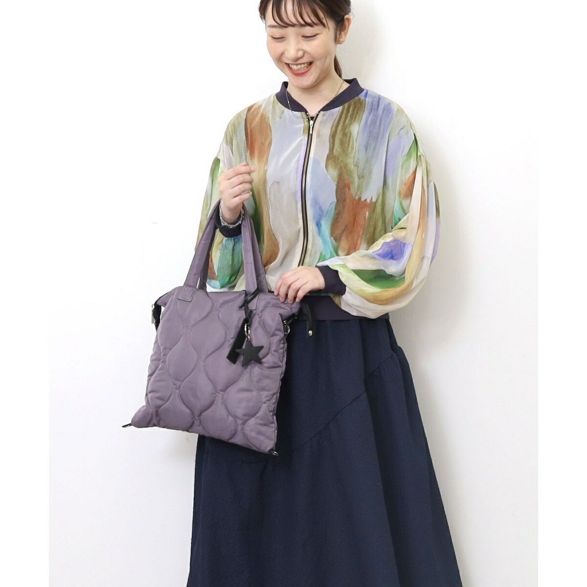 6Wayキルティングトートバッグ／A4対応／サミールナスリ（SMIR NASLI）