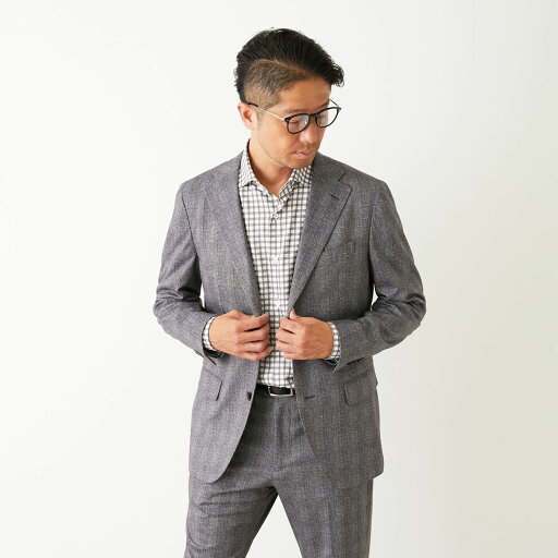 プリントテックジャージ コンフォートジャケット(セットアップ可)/メンズメルローズ(MEN'S MELROSE) プリントテックジャージ コンフォートジャケット(セットアップ可)/メンズメルローズ(MEN'S MELROSE)