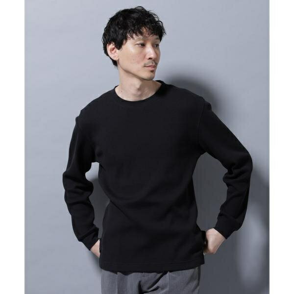 アンチスメルワッフルTシャツ 長袖／ナノユニバース（NANO universe）