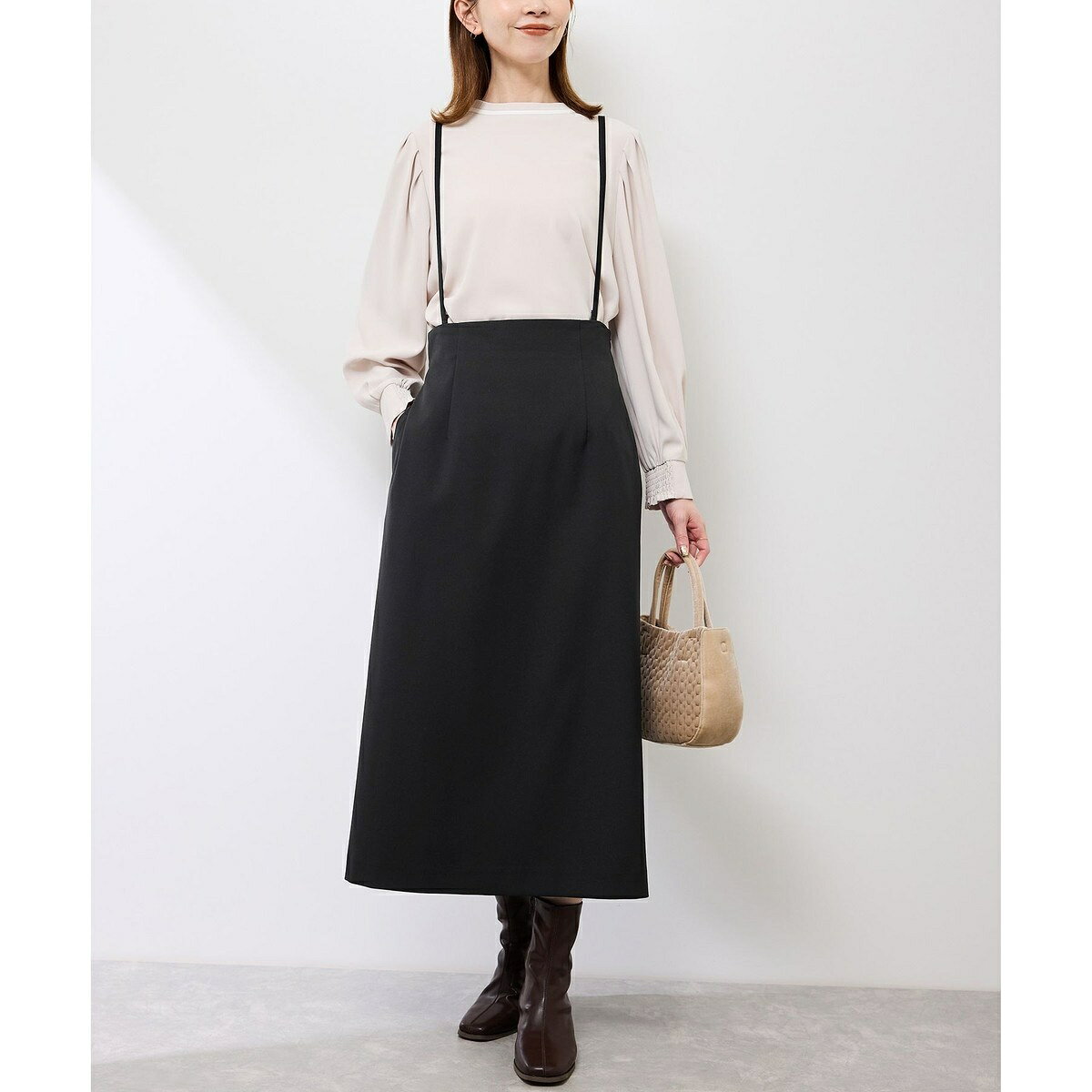 ナローサスペンダースカート／ロペピクニック（ROPE' PICNIC） 0101marui-12961896 丸井(マルイ)楽天市場店 サンプル画像2