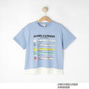 【JR】レイヤード風電車Tシャツ/シューラルー(SHOOLARUE)