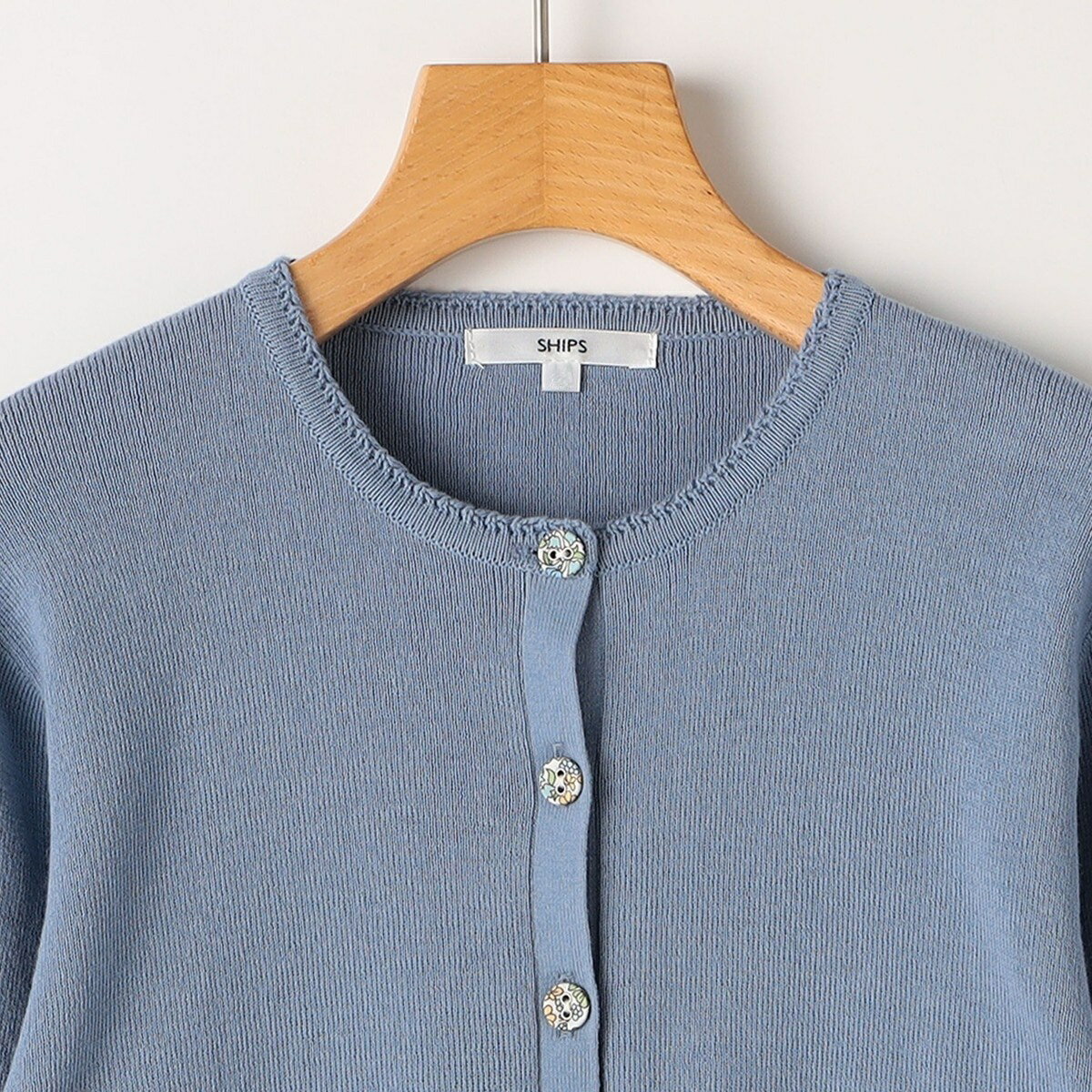 SHIPS KIDS:80〜90cm / リバティ ニット カーディガン／シップス（SHIPS） 3
