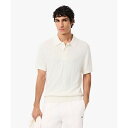 ハイゲージリブニットポロシャツ/ラコステ(LACOSTE)