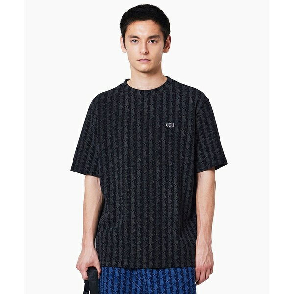 インディゴ鹿の子地 モノグラム半