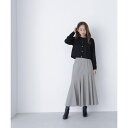 アシメチェックマーメイドスカート/ナチュラルビューティーベーシック(NATURAL BEAUTY BASIC)