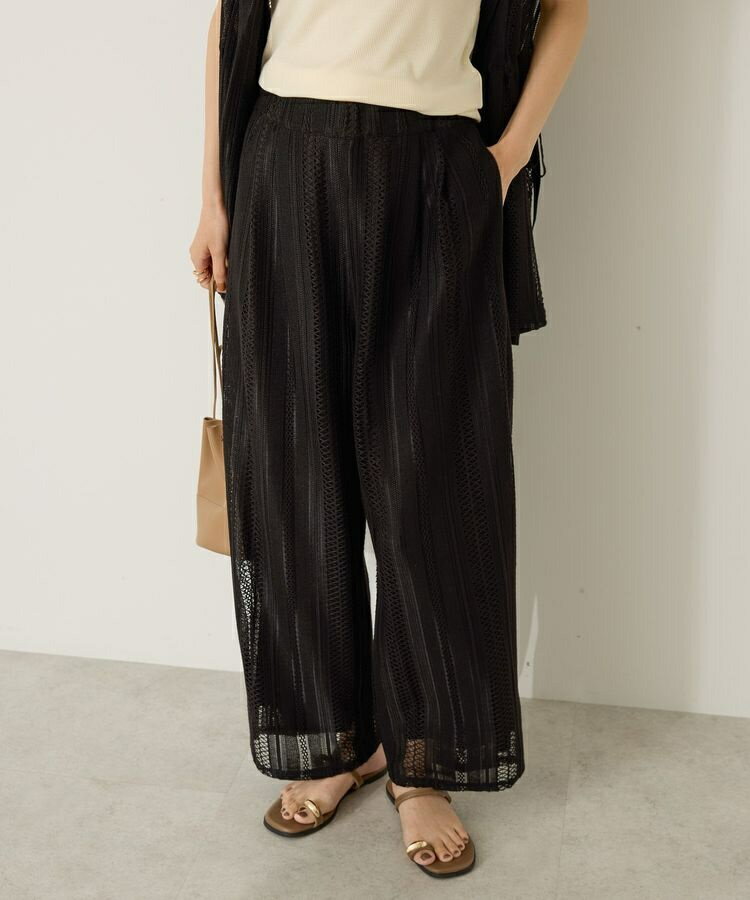 幾何学レースイージーパンツ／アメリカンホリック（AMERICAN HOLIC）のサムネイル