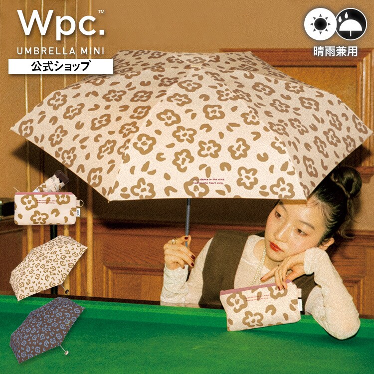 【Wpc.】雨傘 ペタルブリーズ ミニ 50cm 折りたたみ傘 レディース 折りたたみ／Wpc.（WPC）