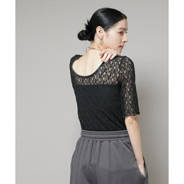 レースバックシャントップス／ナノユニバース（NANO universe）