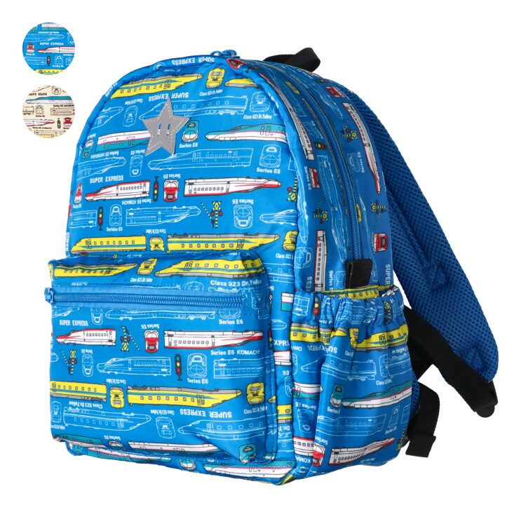 JR新幹線電車総柄リュック／キッズフォーレ（Kids Foret）