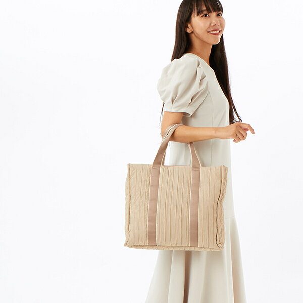 カシュカシュ cachecache / ボンディングスクエアビッグトート／カシュカシュ（cache cache）