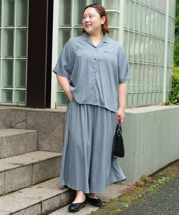 【大きいサイズ】アツイ気持ち冷たいPT／アズノゥアズオオラカ（AS KNOW AS olaca）