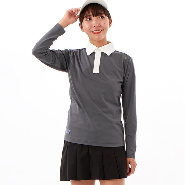 �ס��ޥ����/PUMA GOLF/����� FOG W BIG COLLAR L��S POLO���ס��ޡ�PUMA��