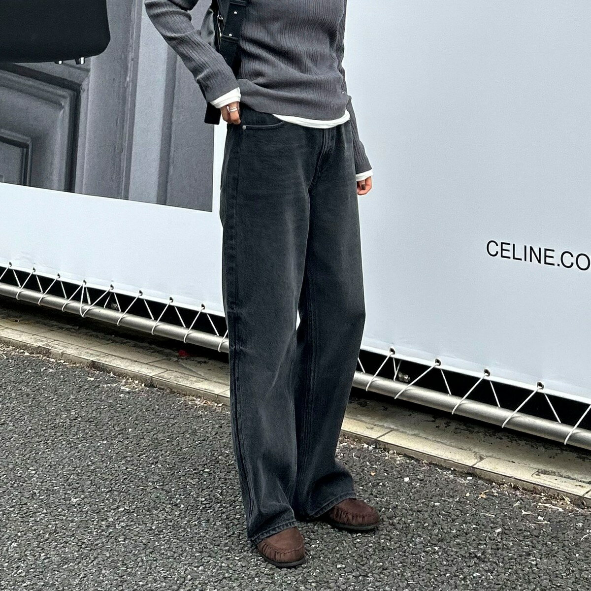 【@sora_522m企画】ベーシックストレートデニム/フレディエミュ(fredy emue)