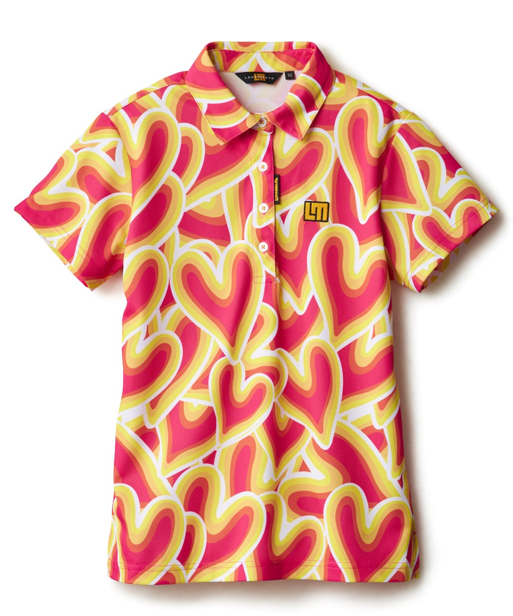 LOUDMOUTH　ハンソデシャツガラ／ラウドマウス（LOUDMOUTH）