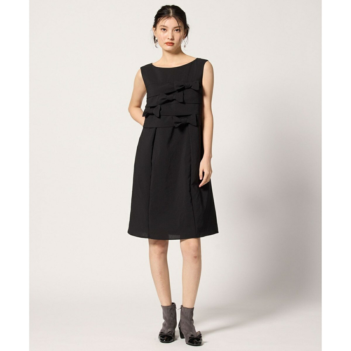 【消臭】RIBBON KNOT DRESS ドレス／トッカ（TOCCA）