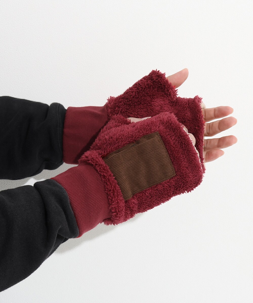 【暖かいボア手袋!】デミグラブ ハンドウォーマー/クリフメイヤー(KRIFF MAYER)