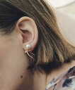 パールスパイラルピアス/イェッカ ヴェッカ(YECCA VECCA)