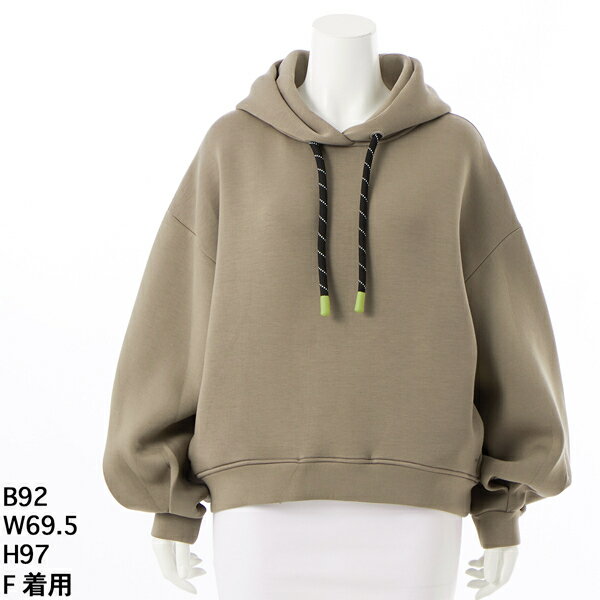 楽天丸井（マルイ）楽天市場店スポンジバックロゴパーカー／アル・ディ・ラ（AL DI LA）