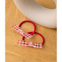 チェック柄アクリルリボンゴムセット/ロペピクニックキッズ(ROPE' PICNIC KIDS)