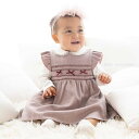 無地スモッキングジャンパースカート(70~90cm)/フィヨ デュ ベベ ルダクティオン(fillot de bebe reduction)