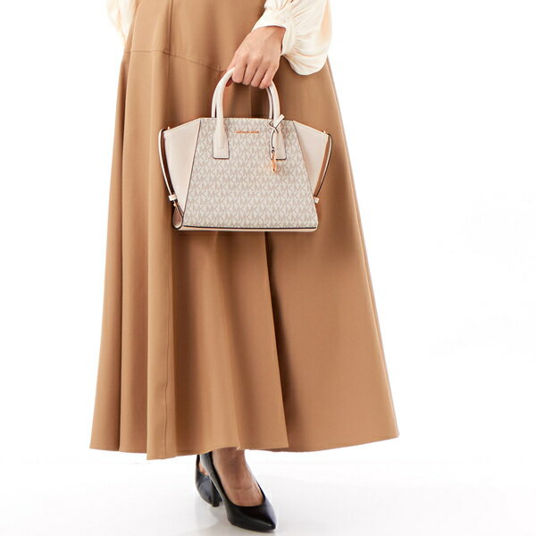 AVRIL GAU  アヴリル ゴウ ヌバックレザーミニボストンショルダーバッグ  ベージュ AVRIL GAU - AVRIL GAU アヴリル ゴウ ヌバックレザーミニボストン