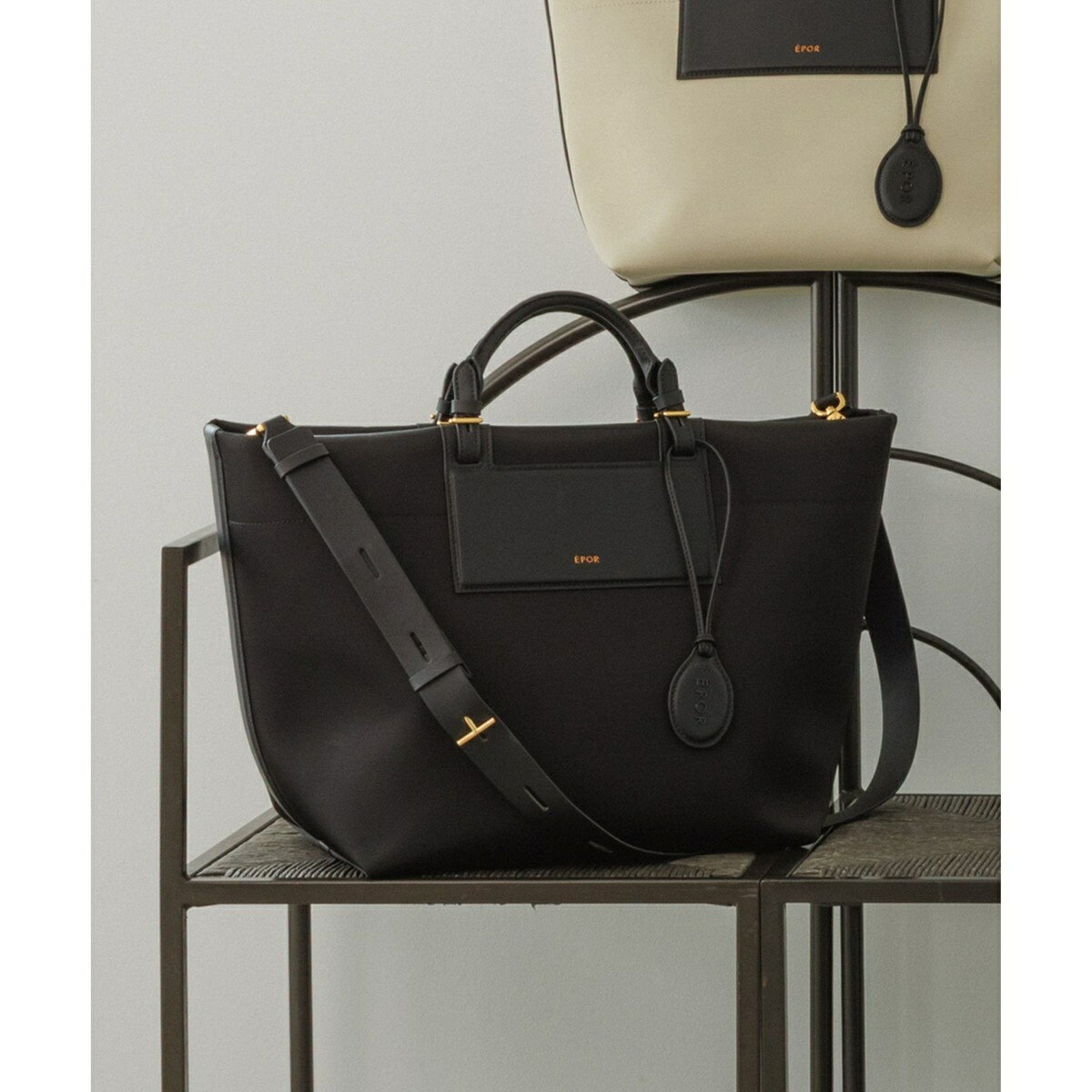 【E'POR】【A4/PC対応・撥水加工・軽量】BOAT BAG Large【25AW】／ロペ（ROPE'）