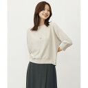 【WEB限定カラーあり・洗える】COTTON POLYESTER ドルマンスリーブ ニット/Jプレス(J.PRESS)