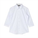 【透け防止】 レギュラー 七分袖 形態安定 レディースシャツ/ブリックハウス(BRICKHOUSE)