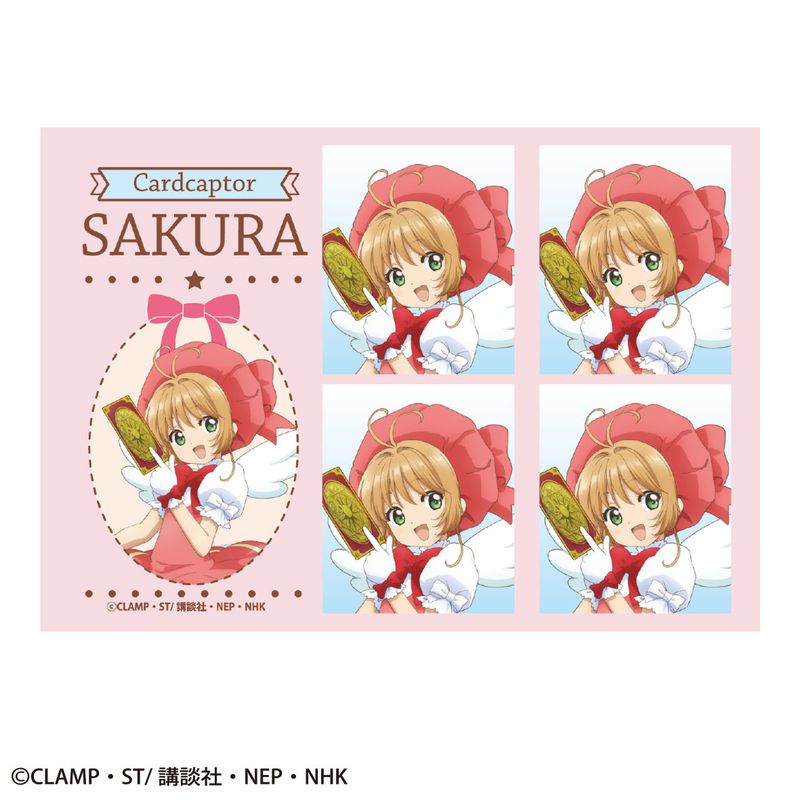 カードキャプターさくら25_さくらちゃん推しステッカー(A)／colleize（colleize）