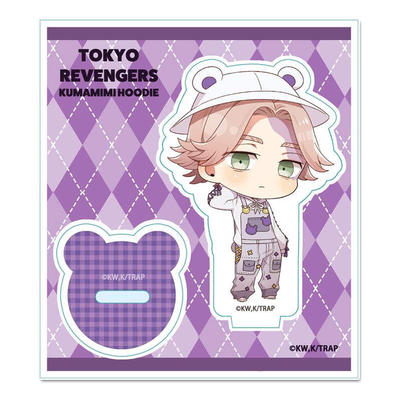 東京リベンジャーズ_ぷちちょこミニアクリルスタンド くまみみパーカーver.【乾 青宗】／colleize（colleize）