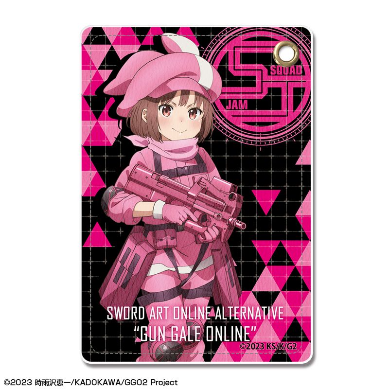 ソードアート・オンライン オルタナティブ ガンゲイル・オンラインII_レザーパスケース デザイン01/colleize(colleize)