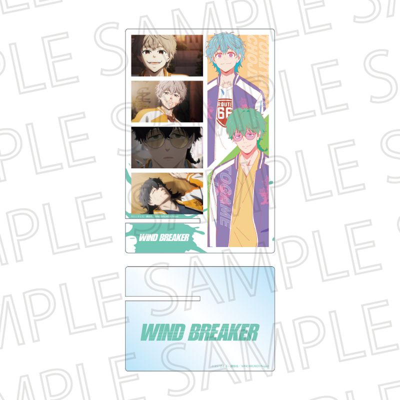 WIND BREAKER_スマホスタンド（ポップカラー） 兎耳山/十亀／colleize（colleize）