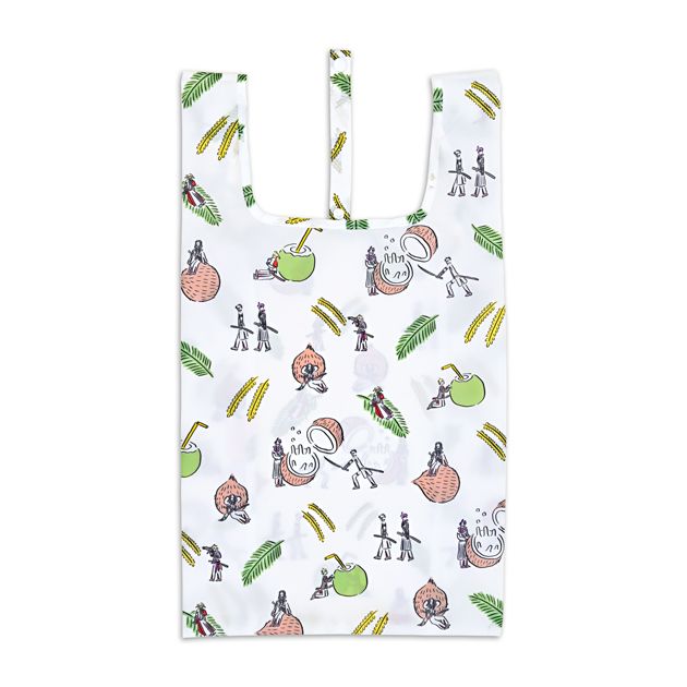 刀剣乱舞ONLINE_鬼頭祈コラボ エコバッグ(南泉・山鳥毛・日光・則宗・姫鶴とココナッツ)／colleize（colleize）