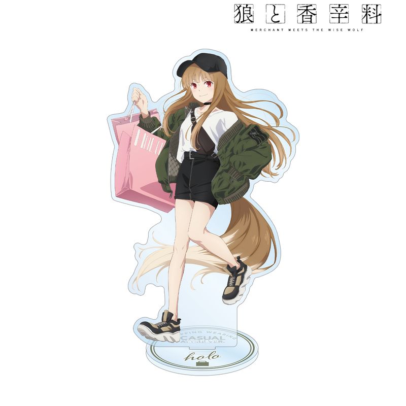 狼と香辛料 MERCHANT MEETS THE WISE WOLF_描き下ろし ホロ カジュアルフ/colleize(colleize)