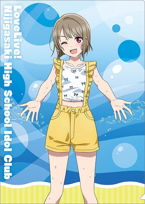 ラブライブ！虹ヶ咲学園スクールアイドル同好会_クリアファイル／中須 かすみ／colleize（colleize）