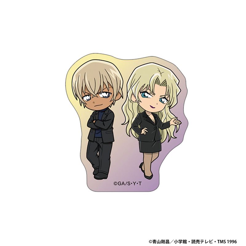 名探偵コナン_ステッカー／バーボン＆ベルモット／colleize（colleize）